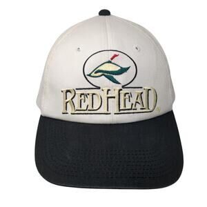 Red Head Snapback Hat White One Size Colorblock Bass Pro Shops Outdoor